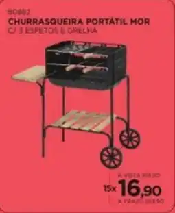 Benoit Churrasqueira portátil mor oferta