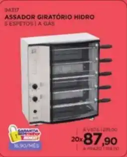 Benoit Assador giratório hidro oferta