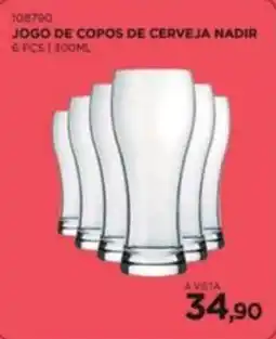 Benoit Jogo de copos de cerveja nadir oferta