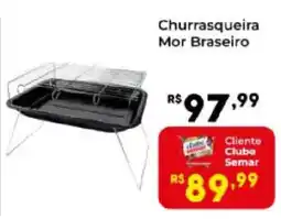 Semar Supermercado Churrasqueira Mor Braseiro oferta
