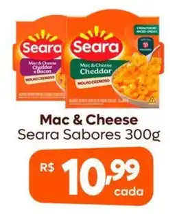 Supermercados Pague Menos Mac & Cheese Seara Sabores oferta