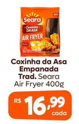 Supermercados Pague Menos Coxinha da Asa Empanada Trad. Seara oferta