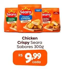 Supermercados São Vicente Chicken Crispy Seara oferta