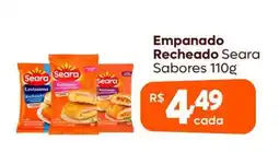 Supermercados São Vicente Empanado recheado seara sabores oferta