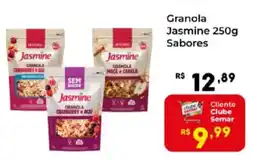Semar Supermercado Granola jasmine 250g sabores oferta