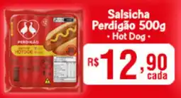 Supermercados São Vicente Salsicha Perdigão Hot Dog oferta