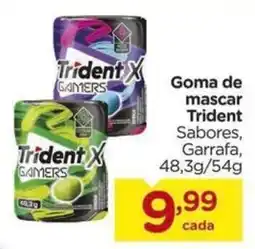 Carrefour Goma de mascar trident sabores oferta