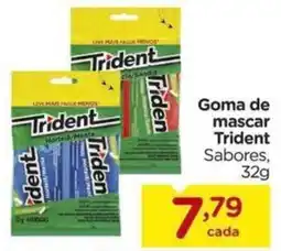Carrefour Goma de mascar trident sabores oferta