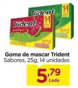 Carrefour Goma de mascar trident oferta