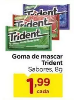 Carrefour Goma de mascar trident sabores oferta
