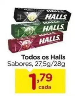 Carrefour Todos os Halls oferta
