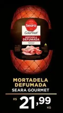 Supermercados São Vicente mortadela defumada seara gourmet oferta
