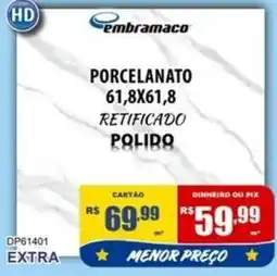 Mauro Center porcelanato retificado polido oferta