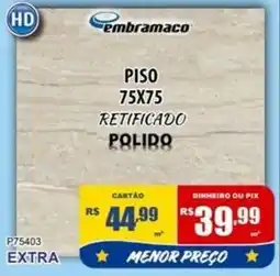 Mauro Center Piso retificado polido oferta