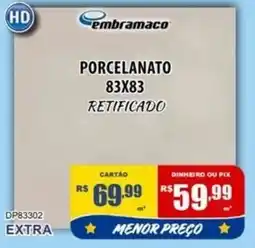 Mauro Center porcelanato 83x83 retificado oferta