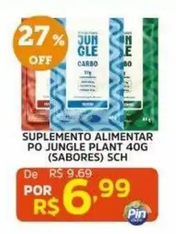 Pinheiro Supermercado Suplemento alimentar po jungle plant 40g (sabores) sch oferta