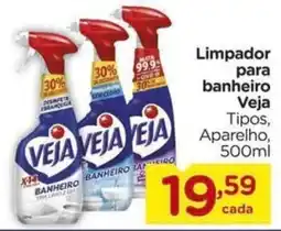 Carrefour Limpador para banheiro Veja Tipos, Aparelho oferta