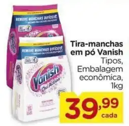 Carrefour Tira-manchas em pó Vanish oferta