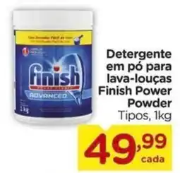 Carrefour Detergente em pó para lava-louças Finish Power Powder oferta