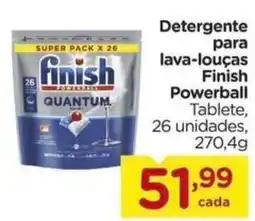 Carrefour Detergente para lava-louças Finish Powerball oferta