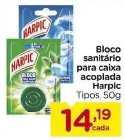 Carrefour Bloco sanitário para caixa acoplada Harpic Tipos oferta