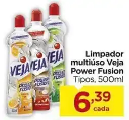 Carrefour Limpador multiuso veja power fusion tipos oferta