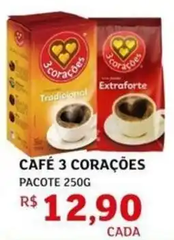 Assaí Atacadista Café 3 corações oferta