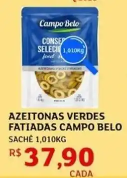 Assaí Atacadista azeitonas verdes fatiadas campo belo oferta