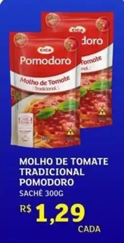 Assaí Atacadista molho de tomate tradicional pomodoro oferta