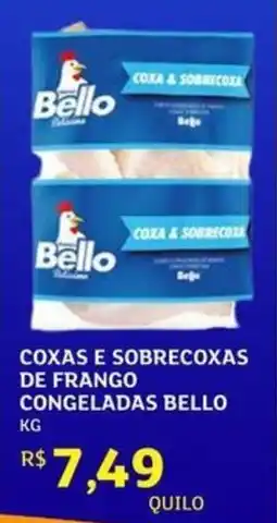 Assaí Atacadista Coxas e sobrecoxas de frango congeladas bello oferta