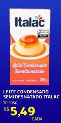 Assaí Atacadista Leite condensado semidesnatado italac oferta