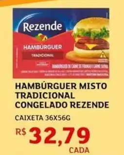 Assaí Atacadista Hambúrguer misto tradicional congelado rezende oferta