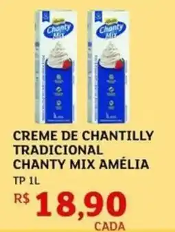 Assaí Atacadista Creme de chantilly tradicional chanty mix amélia oferta