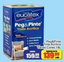 Mauro Center Peg & Pinte Tinta Acrilica oferta