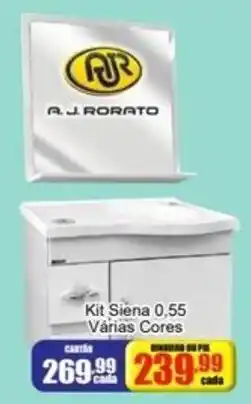 Mauro Center Kit Siena 0,55 Várias Cores oferta