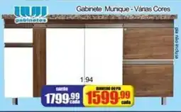 Mauro Center Gabinete Munique - Várias Cores oferta