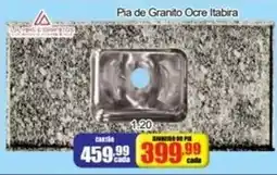 Mauro Center Pia de Granito Ocre Itabira oferta