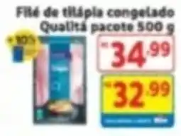 Mercado Extra Fité de tilápia congelado oferta