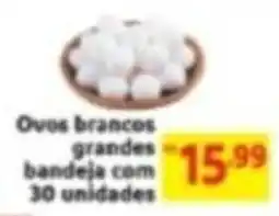 Mercado Extra Ovos brancos grandes oferta