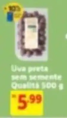 Mercado Extra Uva preta sem semente oferta