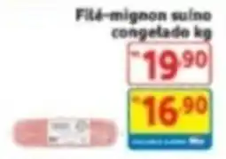 Mercado Extra Filé-mignon suíno congelado kg oferta