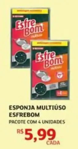 Assaí Atacadista esponja multiuso esfrebom oferta