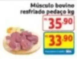 Mercado Extra Músculo bovino resfriado pedaço kg oferta