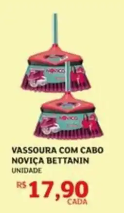 Assaí Atacadista vassoura com cabo noviça bettanin oferta
