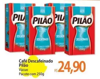 Café descafeinado pilão