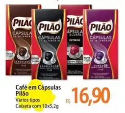 Atacadão Café em Cápsulas Pilão Vários tipos oferta