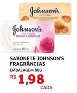 Assaí Atacadista Sabonete johnson's fragrâncias oferta