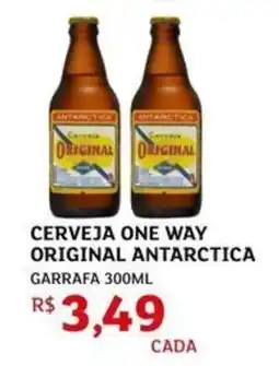 Assaí Atacadista Cerveja one way original antarctica oferta