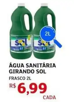 Assaí Atacadista Água sanitária girando sol oferta