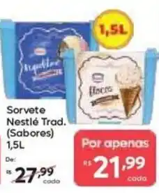 Barbosa Supermercados Sorvete Nestlé Trad. (Sabores) oferta